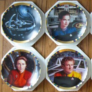 Star Trek Deep Space 9 Hamilton 8 plate collection